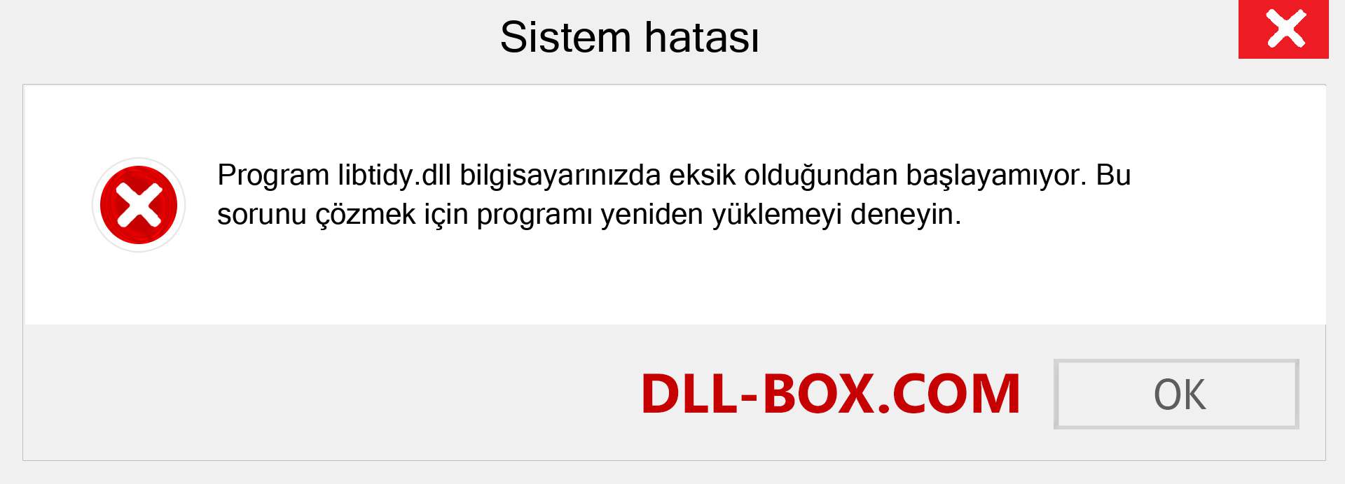 libtidy.dll dosyası eksik mi? Windows 7, 8, 10 için İndirin - Windows'ta libtidy dll Eksik Hatasını Düzeltin, fotoğraflar, resimler